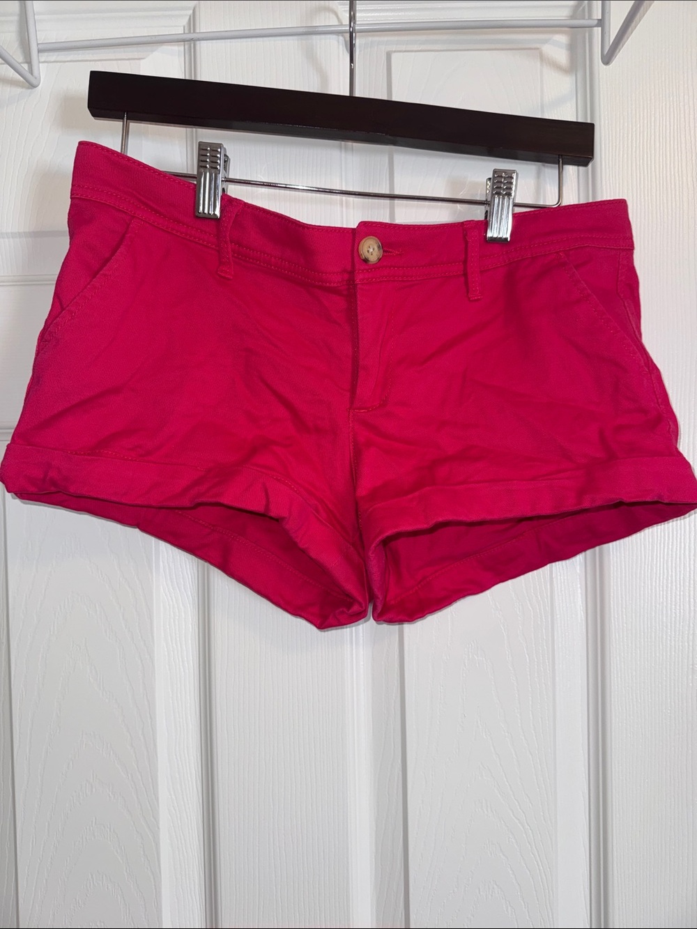 Abercrombie & fitch girls Women’s Pink Casual Cotton Shorts summer size 6